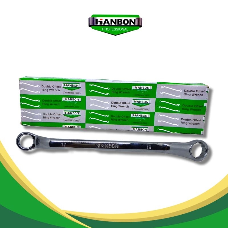 Hanbon Kunci Ring 8 x 10 Kunci Double Ring 8x10 Box End Wrench