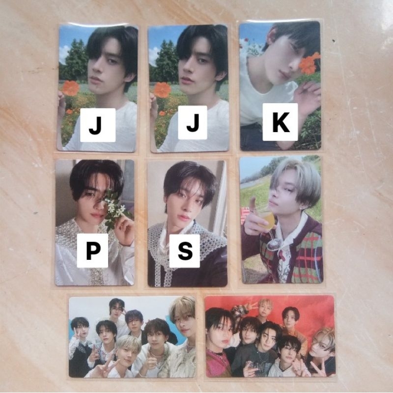 Photocard pc jake sunghoon sunoo ni-ki kalpa weverse orange blood