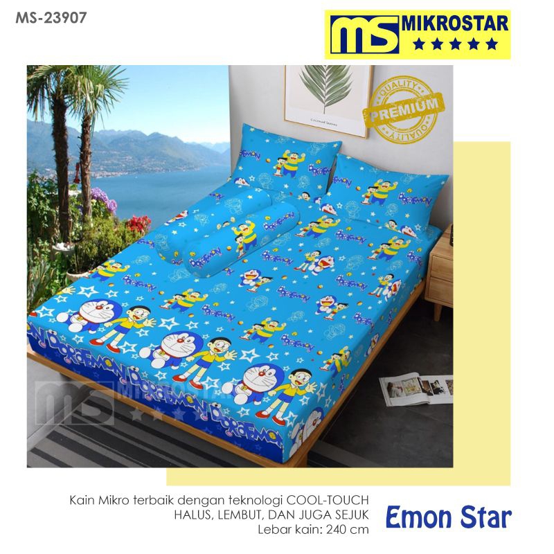 SPREI SINGLE MOTIF ANAK-ANAK TINGGI 30CM, Ukuran 90×200×30, 100×200×30, 120×200×30