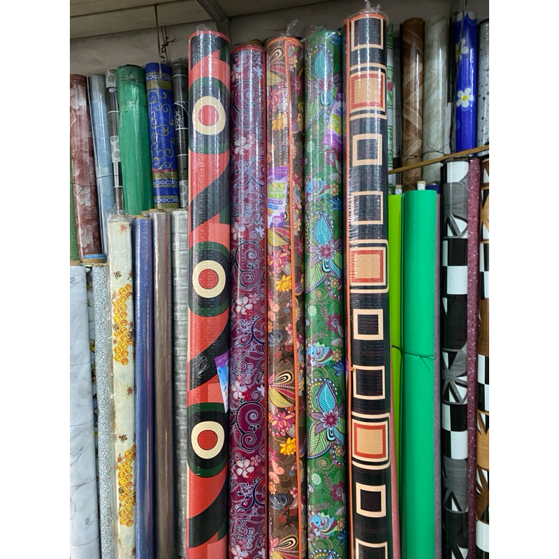 Tikar Spon, Tikar Lantai, Tikar Piknik, Tikar Santai Ukuran 200CMx240CM Belakangnya Kasar/Jagung