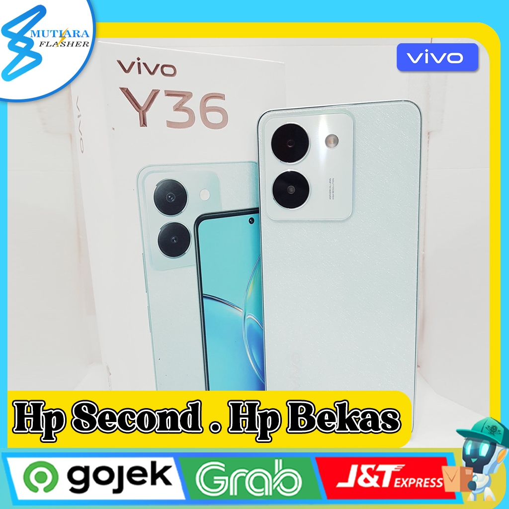 Vivo Y36 4G | 5G Ram 8 Rom 256GB Second Original