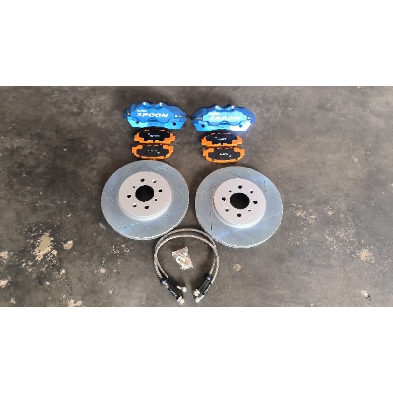 Spoon Thai Caliper BBK Big Brake Kit Jazz GE8 Gk5 Brio Ferio Estilo Genio Civic Es Vtis