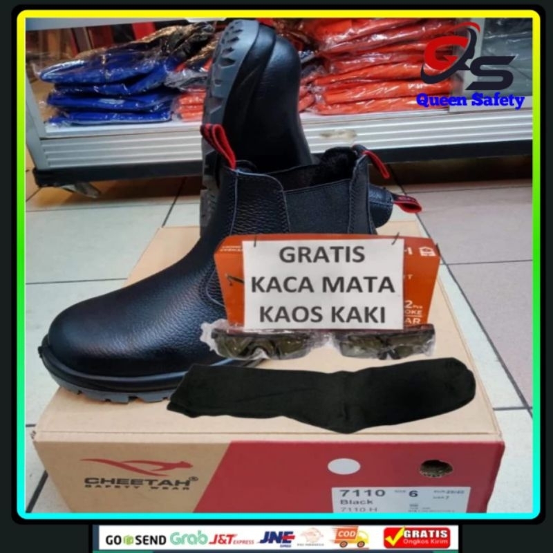 Sepatu Safety Cheetah Rebound 7110H/Sepatu Cheetah/Sepatu Safety Cheetah/Distributor Sepatu Safety C