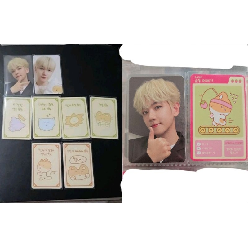 EXO baekhyun teolaegi photocard pc official treca trading card tc bbh
