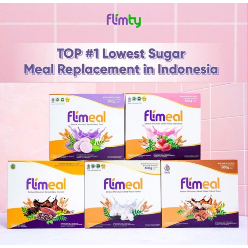 

Yuk diorder.. FLIMEAL by Flimty. Minuman mengenyangkan pengganti makanan