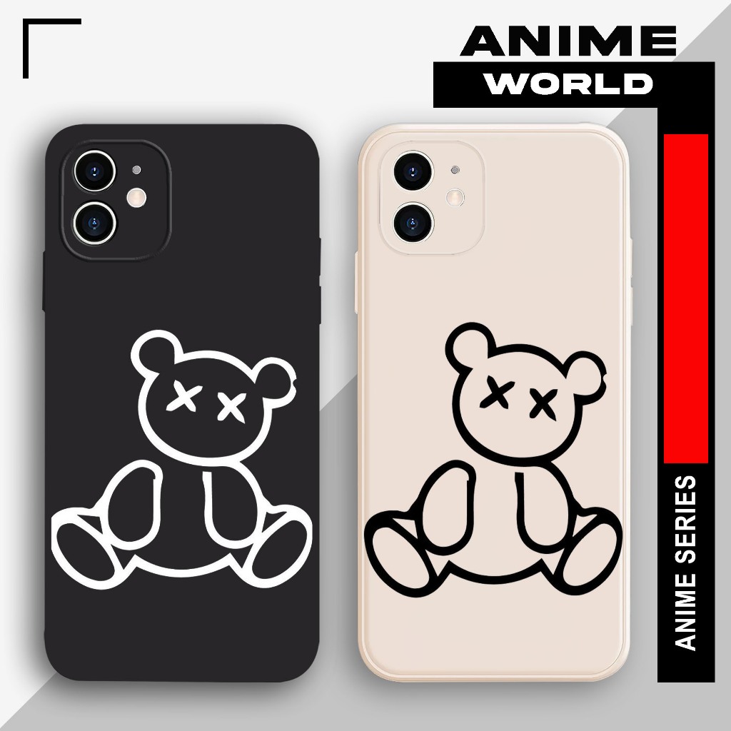 Softcase Vivo Y12 Y17 Y12S Y20 Y30 Y50 Y21 Y21S Y15S Y1S Y01 Y22 Y35 AW071 Anime Karakter X Lucu Ker