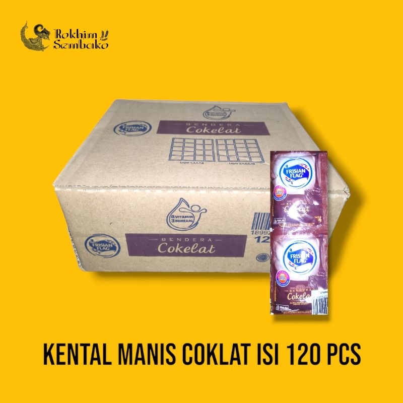 

Susu kental manis coklat dan putih 1 dus isi 120 pcs