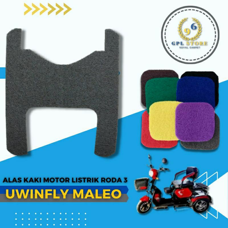 Karpet sepeda listrik U WINFLY MALEO RODA 3