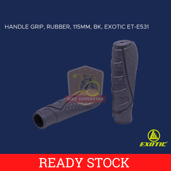 Handfat / Handgrip / Handle Grip Sepeda Exotic ET E531 Rubber Karet MTB Fixie Gunung BMX Federal