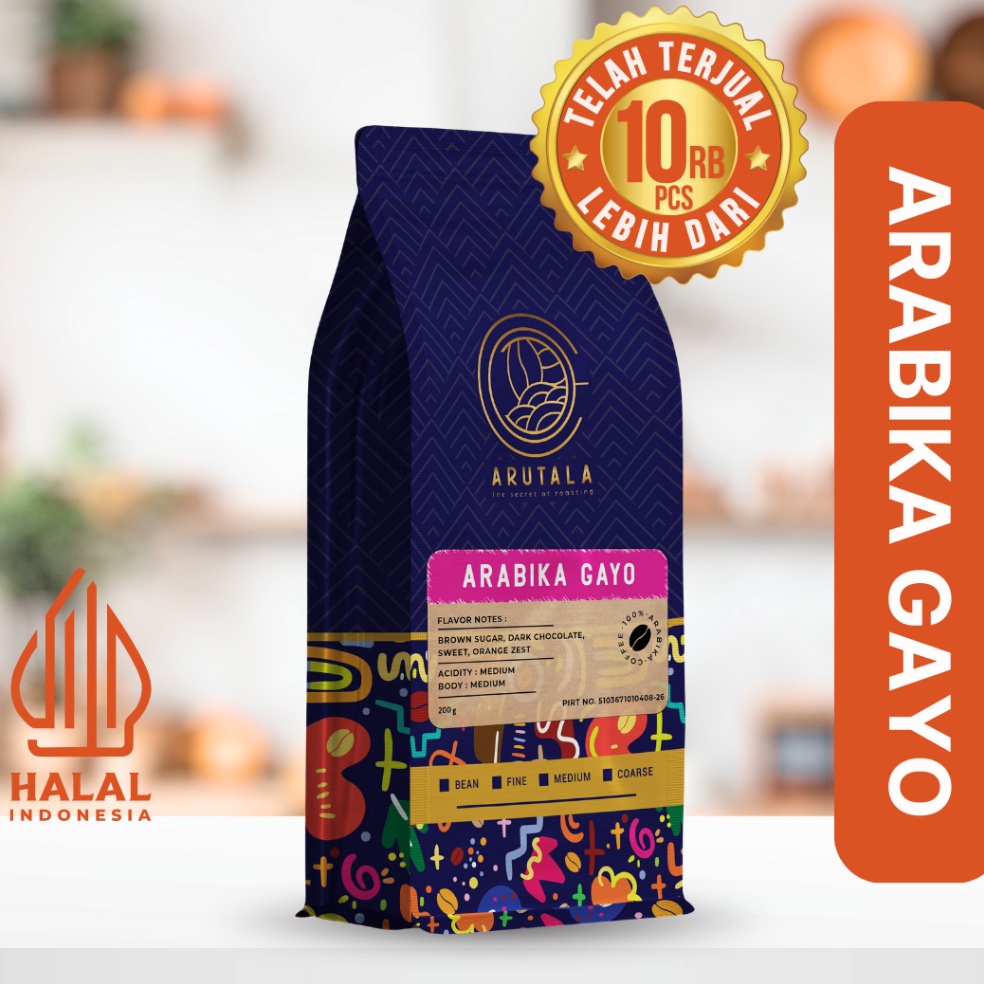 

TERBARU ARUTALA Kopi Gayo Takengon Arabika Arabica Coffee 2 gram