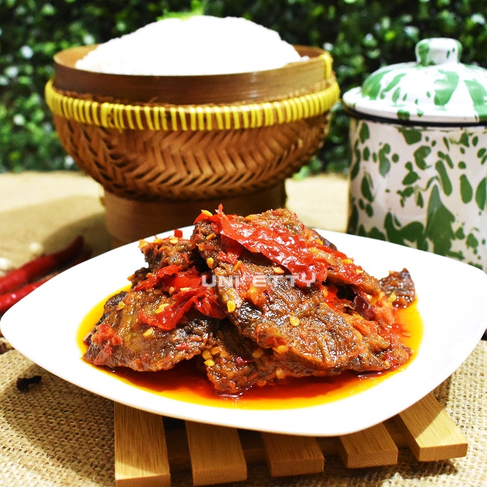 

TERBARU Dendeng Balado Uni Etty Original 25gr