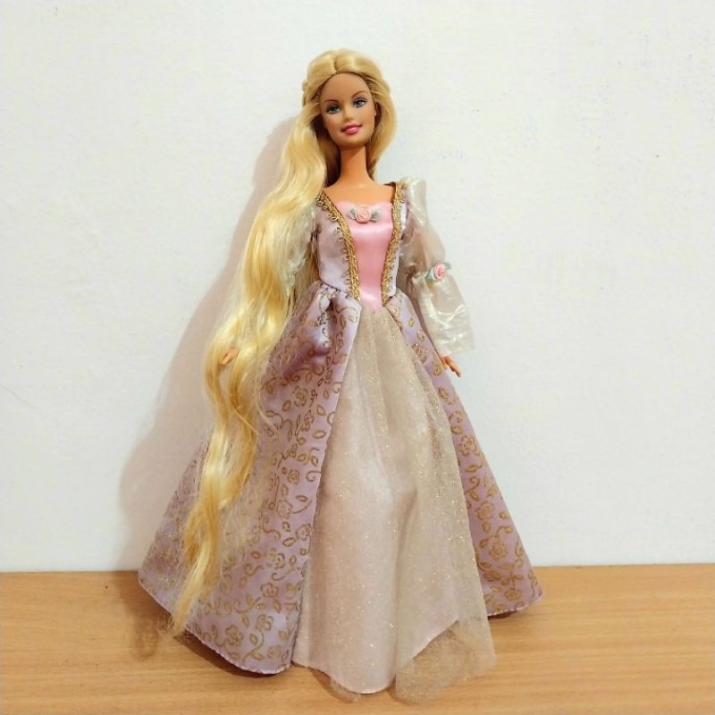 Barbie Rapunzel Mattel Original Boneka Doll Preloved Second Jadul Bekas Movie