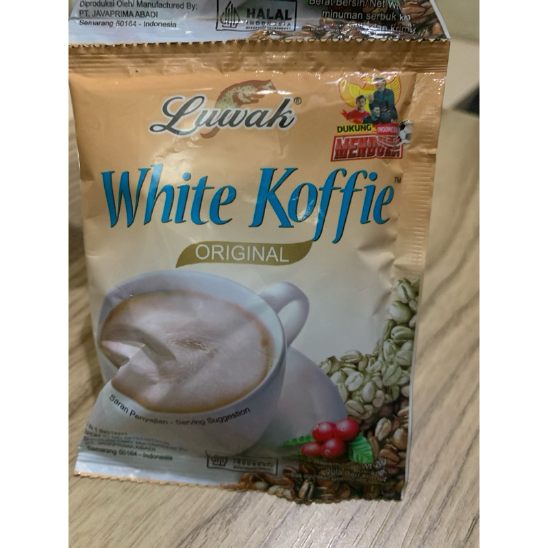 

Kopi Luwak White Koffie Renceng Original 20g