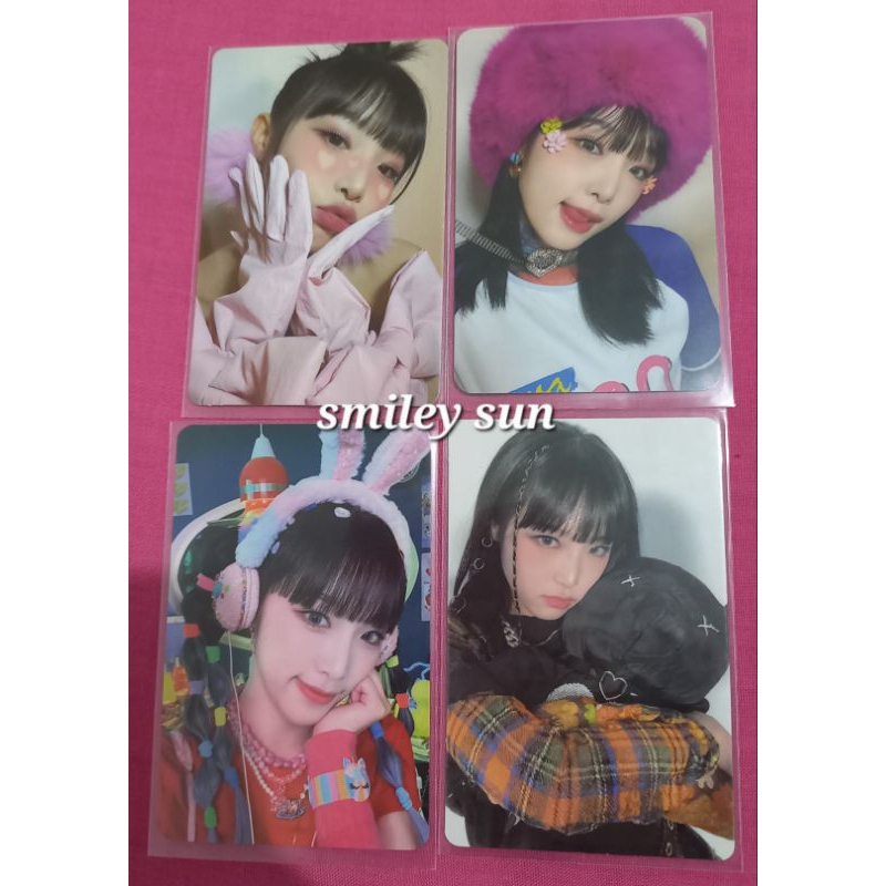 Yena Smiley Smartphone Boneka Hero Makestar TC Photocard