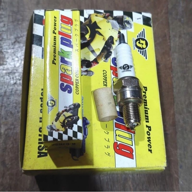 Busi Motor Bebek Premium Power Spark Plug C7HSA Original RJ London