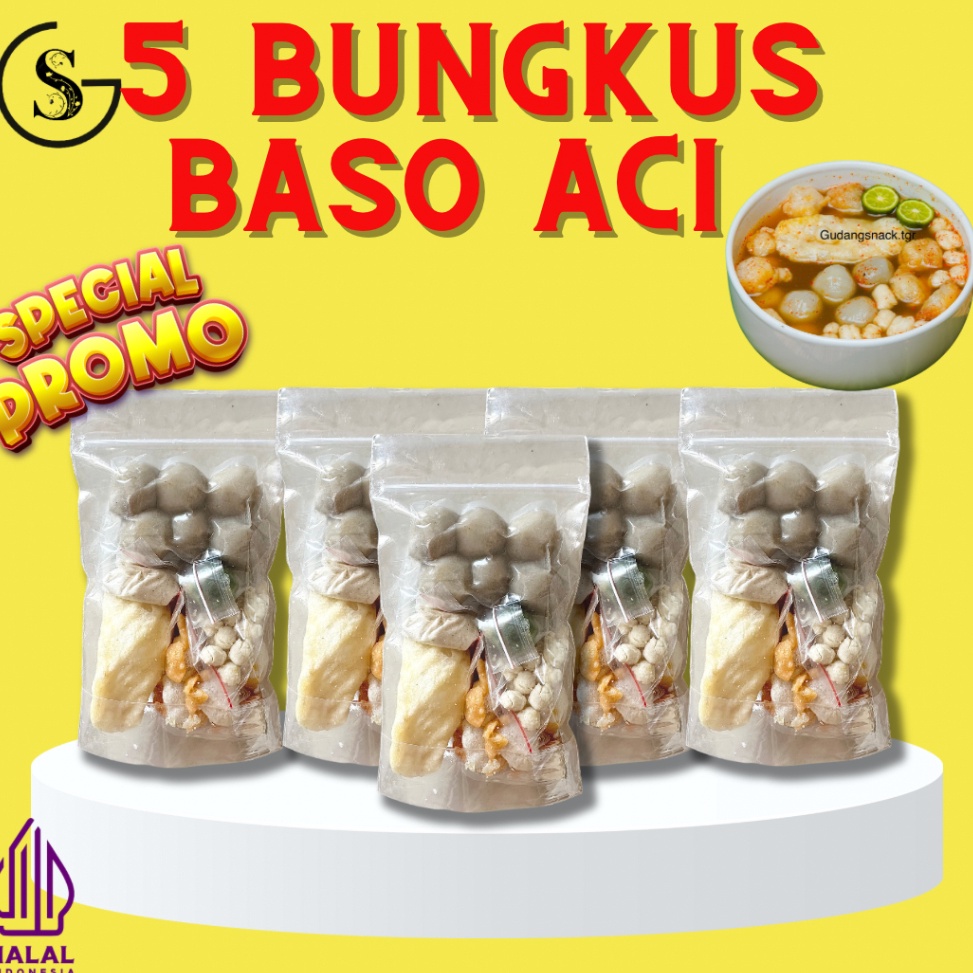 

Cuci gudang 5 BUNGKUS BASO ACI INSTAN ORIGINAL MAKANAN ISNTAN BOCI GUDANGSNACKTGR KALDU PEDAS