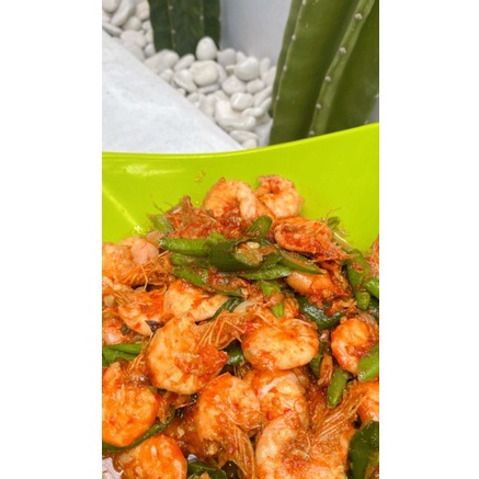 

Splash Sambal Udang buncis 1porsi