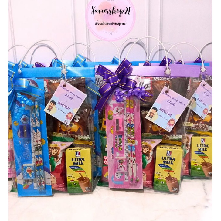 

DISKON Paket snack ulang tahun ALAT TULIS LENGKAP FREE CARD