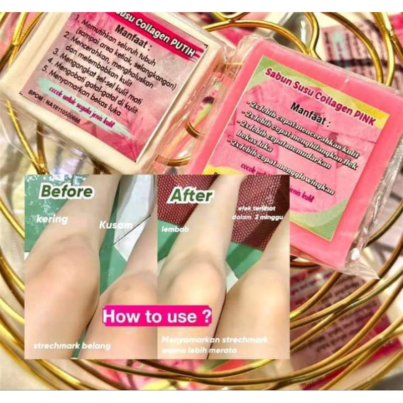 SABUN SUSU COLLAGEN PEMUTIH BADAN VIRAL