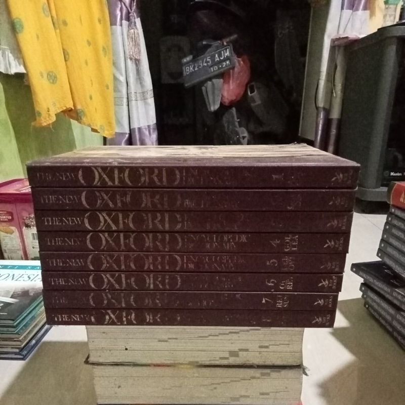 8 BUKU ORI THE NEW OXFORD ENCYCLOPEDIC DICTIONARY NO 1 S/D 8 PENERBIT BAY BOOKS VERSI BAHASA INGGRIS