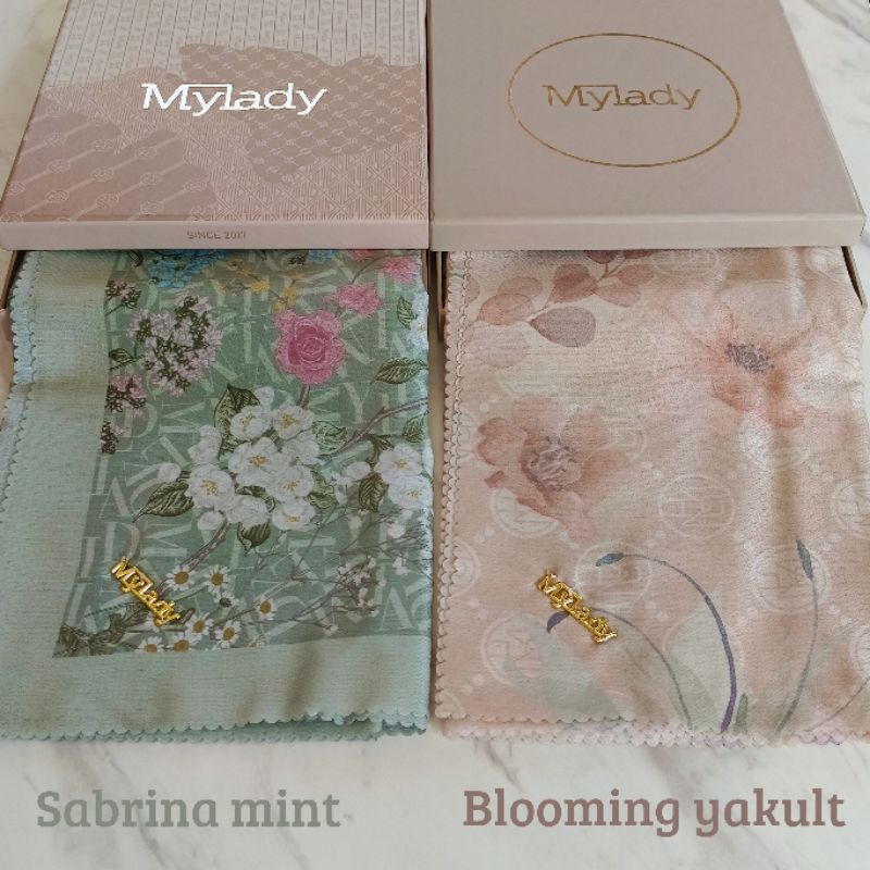 Hijab Mylady Motif Terbaru Segiempat