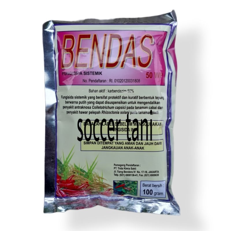 FUNGISIDA BENDAS 100 GR