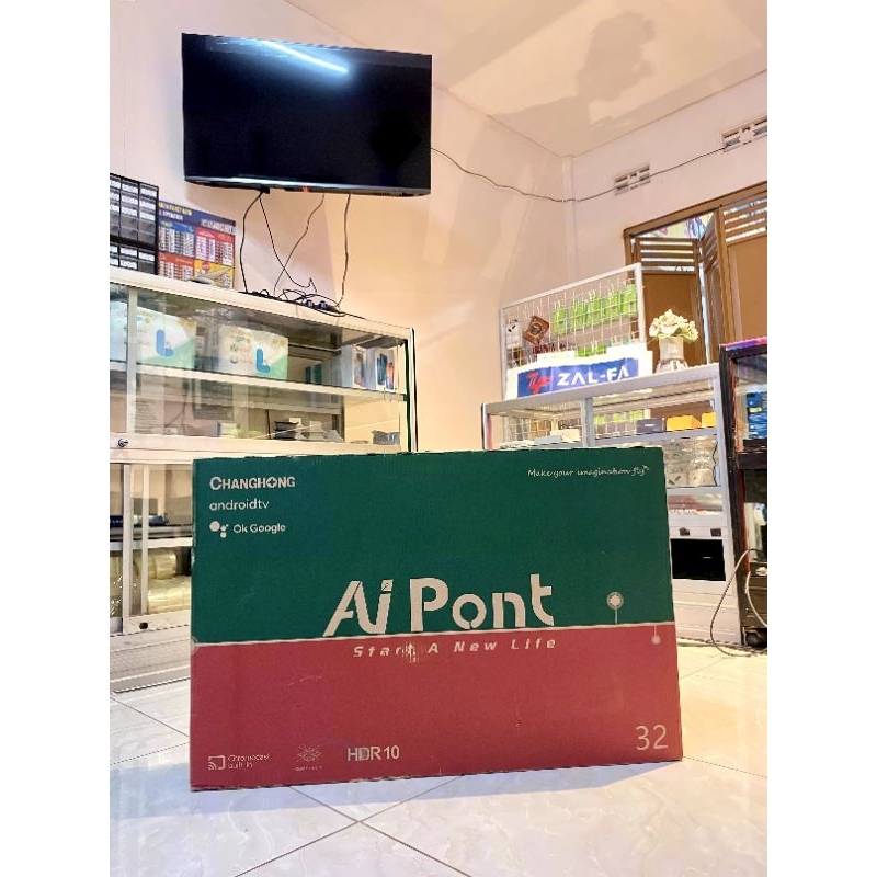 Changhong Android TV 43G7N 43inch - Android 11 - Frameless - HDR - Playstore/Netflix/Youtube - Wifi/