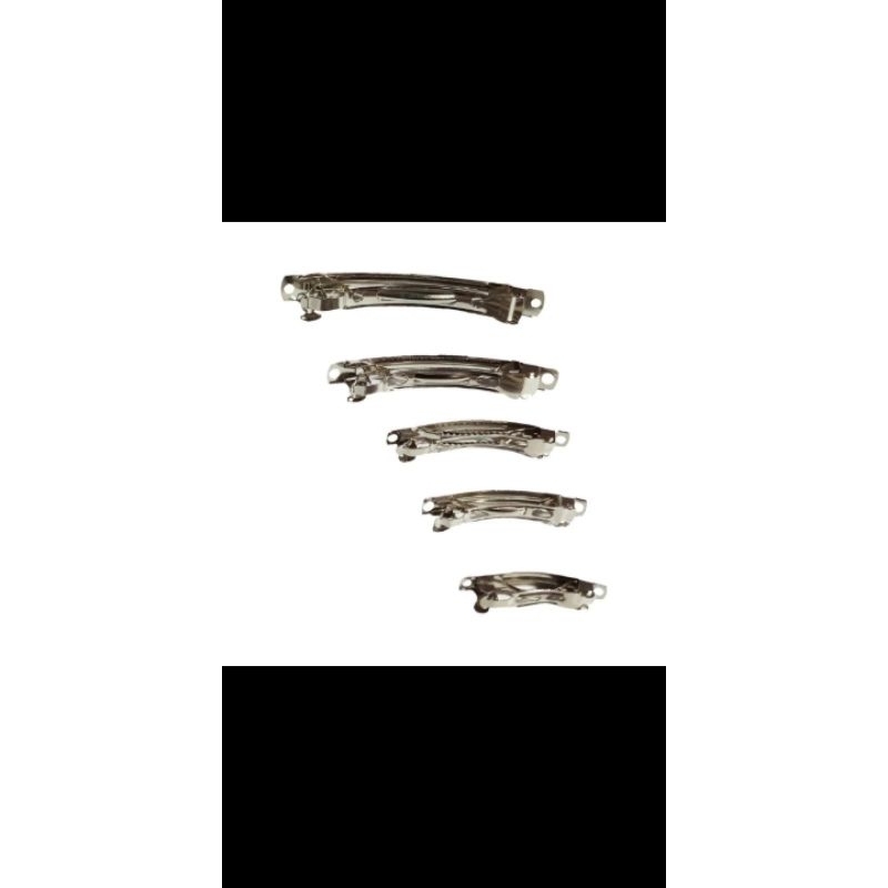 Jepit Otomatis 8 cm  (12 buah )