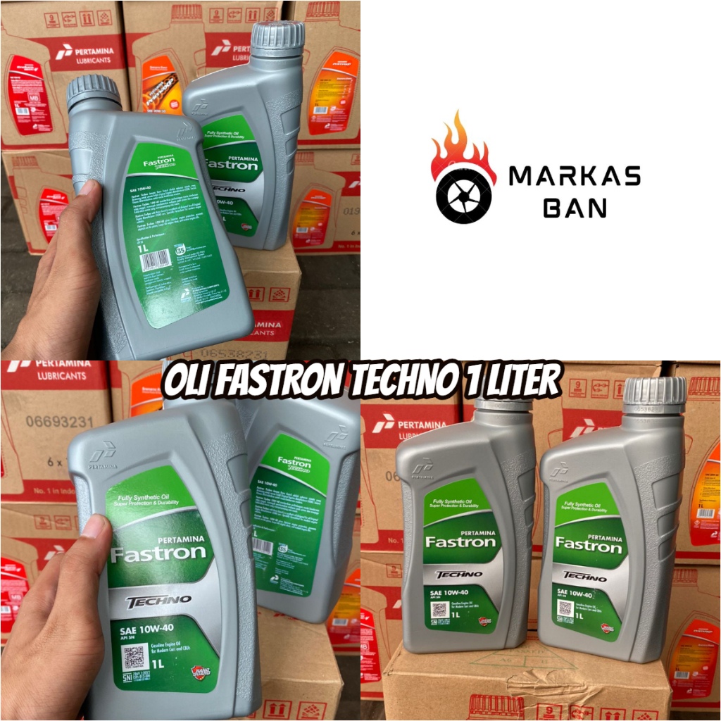 OLI FASTRON TECHNO 1 LT // OLI PERTAMINA FASTRON TECHNO 1 LITER UNTUK SEMUA JENIS MOTOR DAN MOBIL