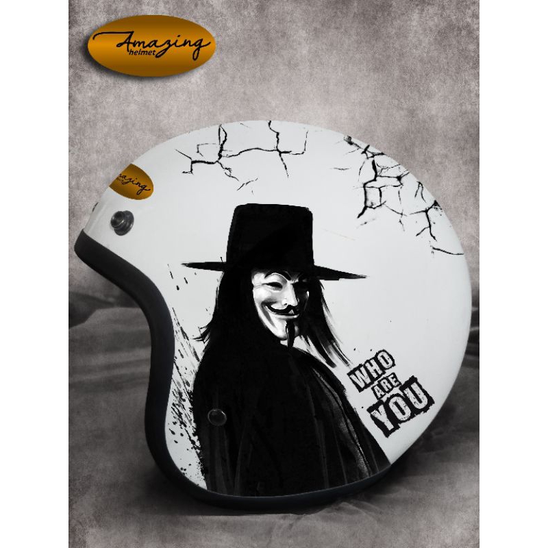Helm Retro Klasik
