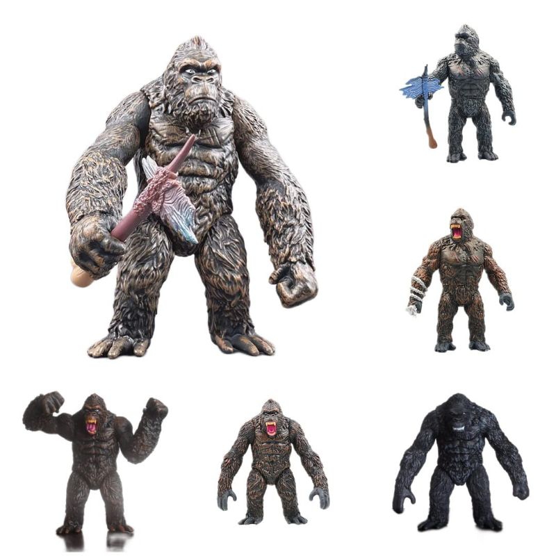 action figure kingkong mainan anak king kong