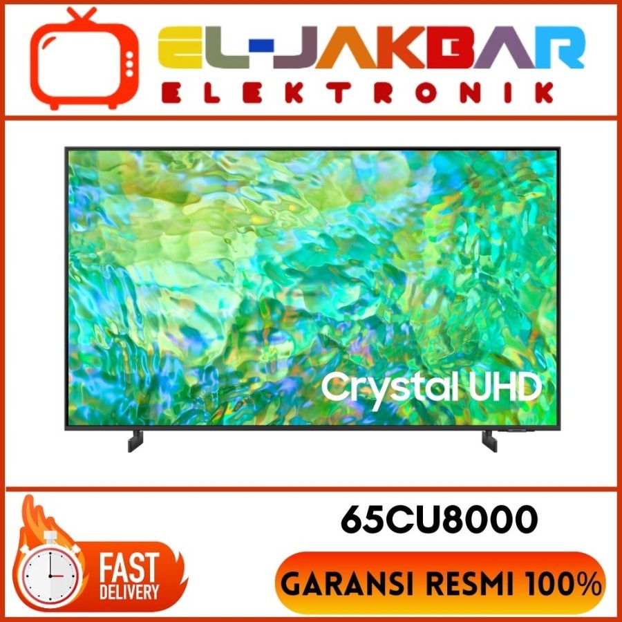 SAMSUNG TV 65 INCHI 65CU8000 UHD 4K SMART TV 65CU80 | 65CU8000KXXD
