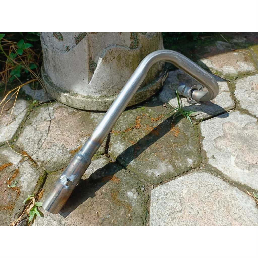 Leher Knalpot Scrambler Motor Bebek Trail Custom