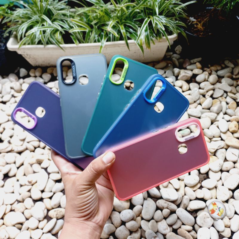 Case Vivo 1901 1902 1904 1906 2007 Softcase Hybrid IMD Colorfull Vivo Y11 Y12 Y15 Y17 Y12i