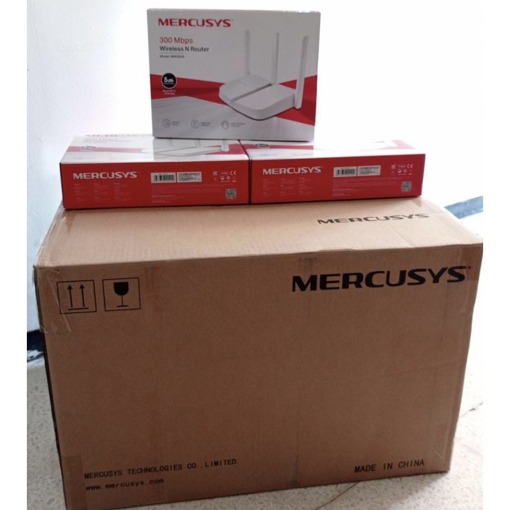 Mercusys MW306R 3 Antenna 300Mbps Wireless N Router 1dus