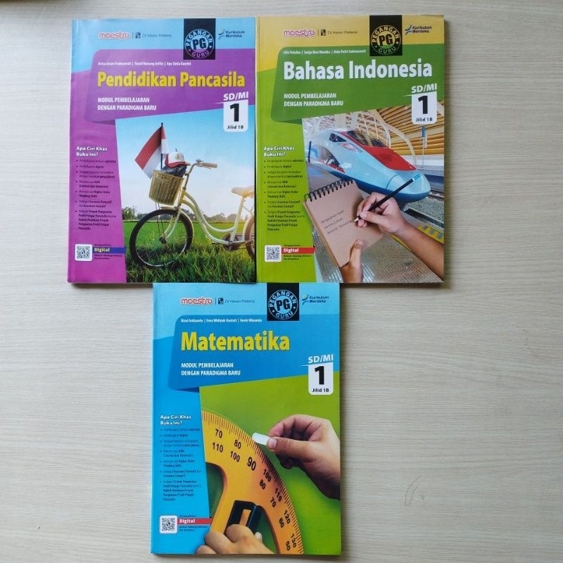 Pegangan Guru (PG) LKS Kelas 1 Maestro, Kurikulum Merdeka