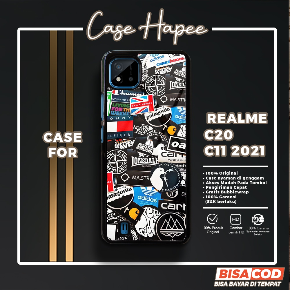 Case Realme C20 C11 2021 Casing Realme C20 C11 2021 [BGRF] Casehapee Case Glossy Case Aesthetic Cust