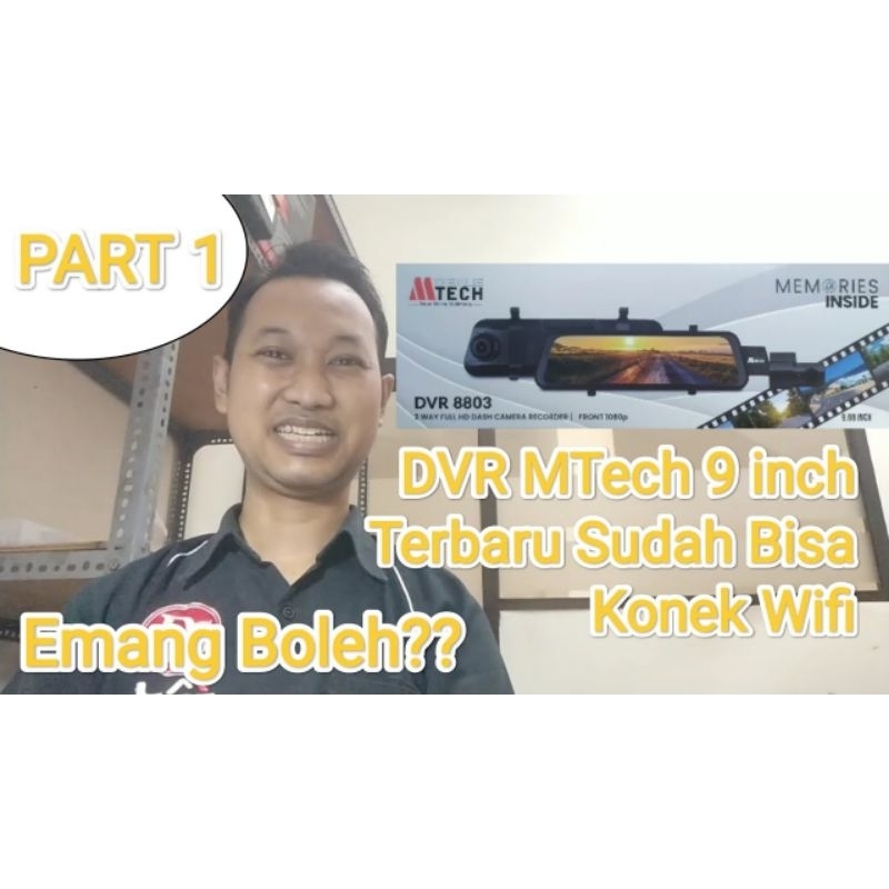 DVR MTech 8803 9" wifi