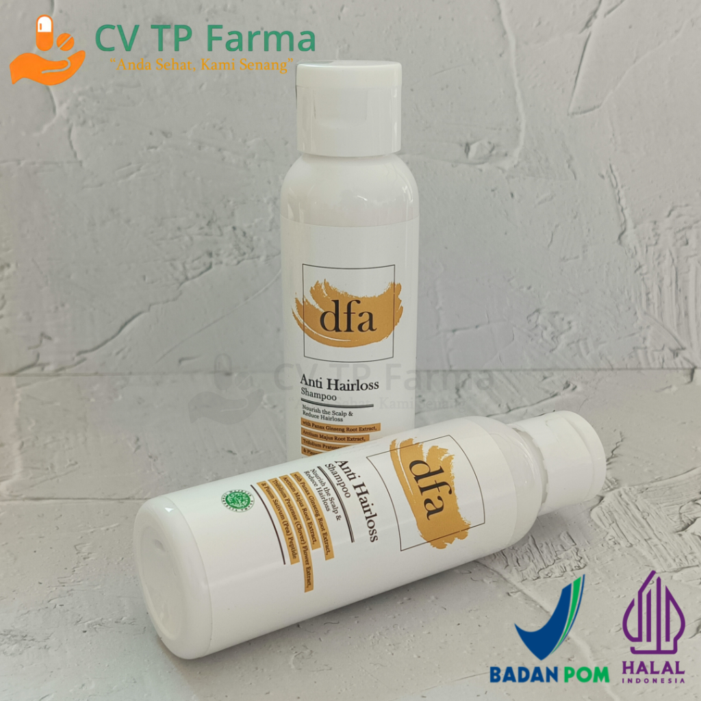 DFA ANTI HAIRLOSS SHAMPOO 100 G | PEA PEPTIDE | KURANGI KERONTOKAN