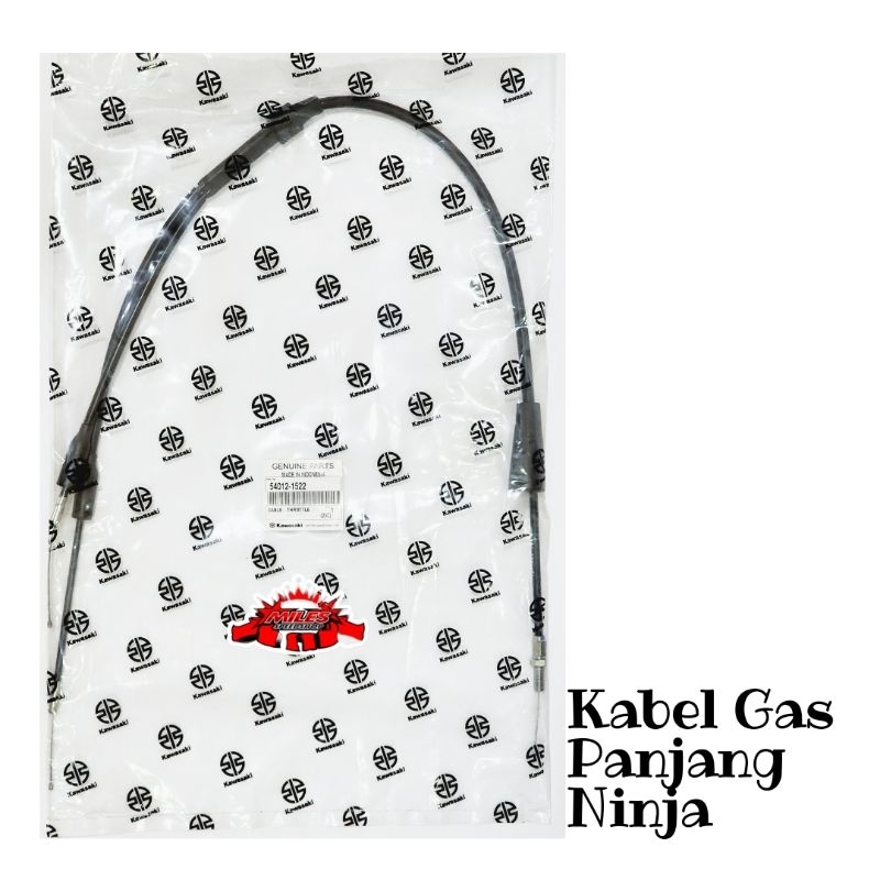 Kabel Tali Gas Panjang Ninja R SS RR Kawasaki [54012-1522]