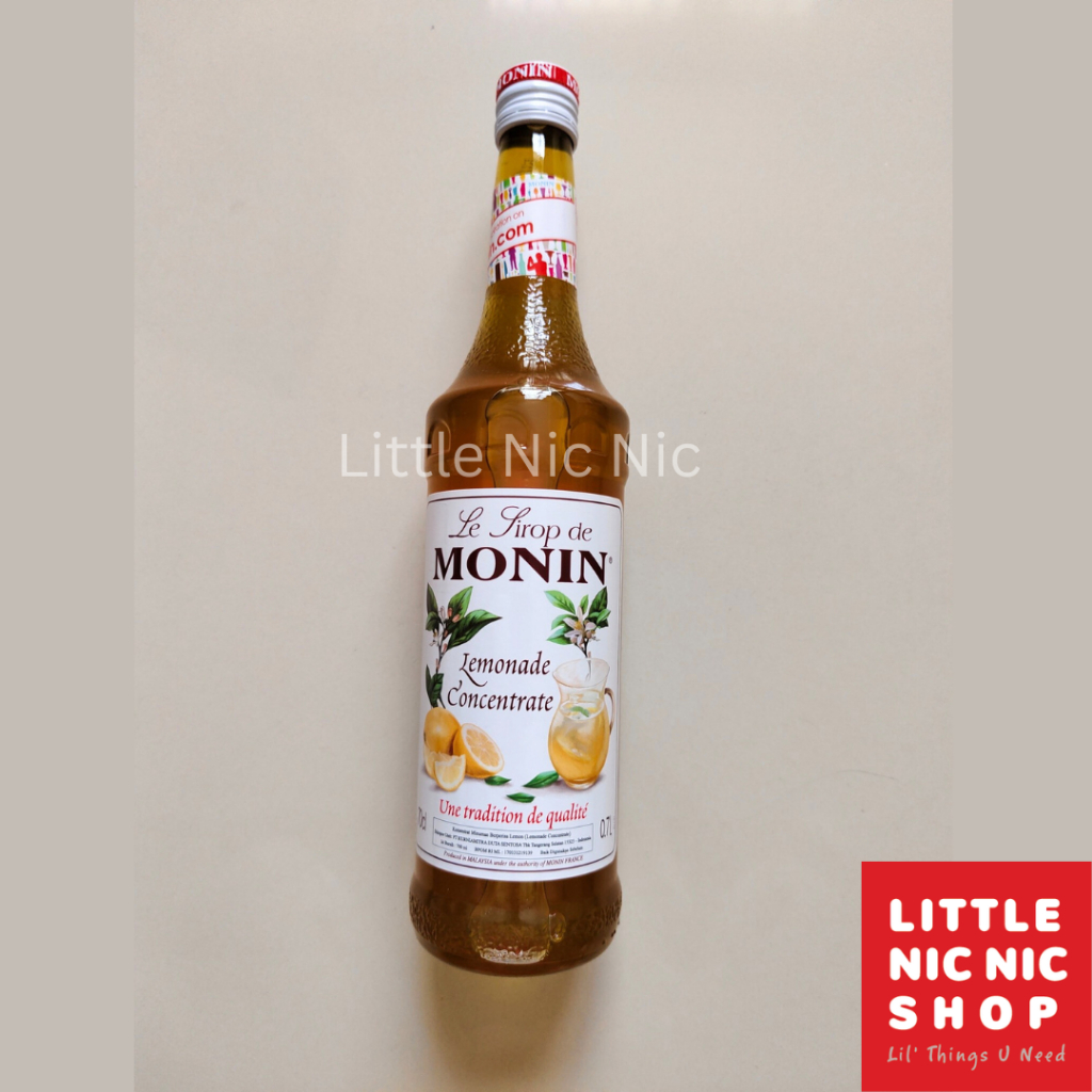 

MONIN SYRUP Lemonade Concentrate 70 CL (700ml) sirup rasa