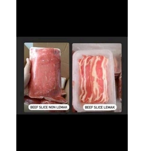 

Slice Lemak dan Non Lemak