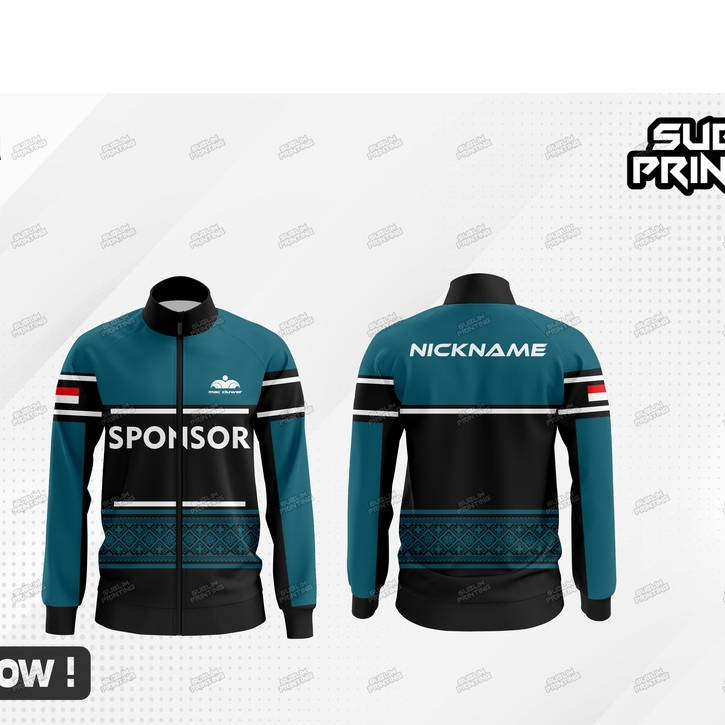 Jaket jersey/jaket bola full printing terbaru