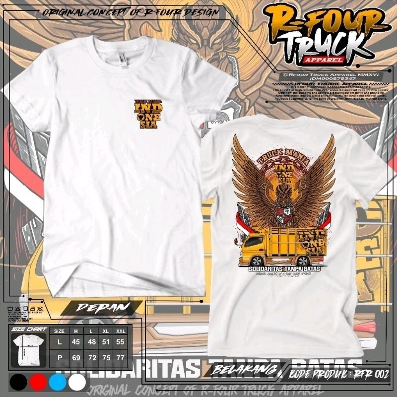 [HOT] KAOS TRUK MANIA RFR002 KAOS TRUK OLENG KAOS TRUK DEWASA