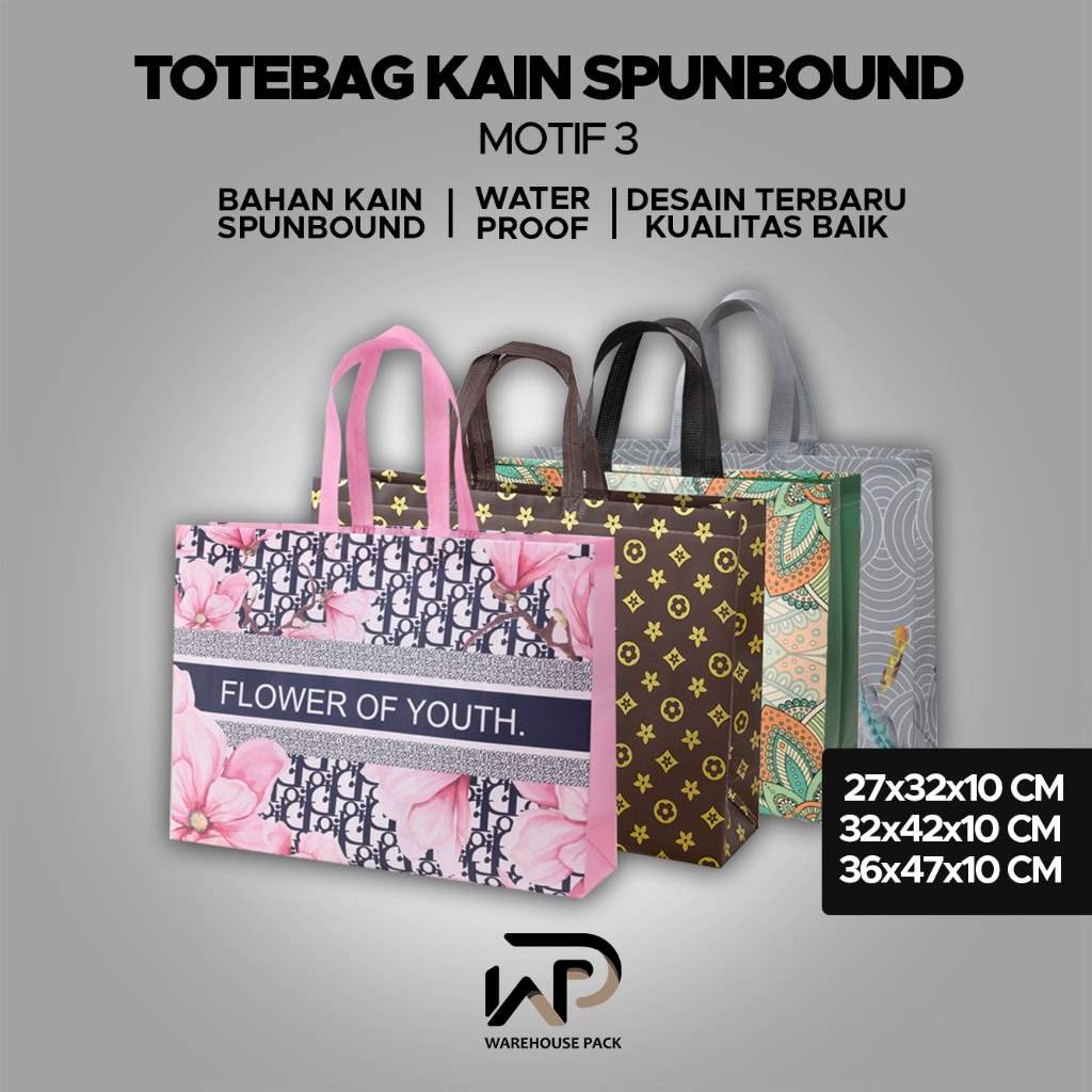 

Totebag Kain Motif | Goodiebag Tas Kain Spunbound | Tas Souvenir Kain Spunbound | Tas Belanja Hampers | Tas Kain Motif Lucu