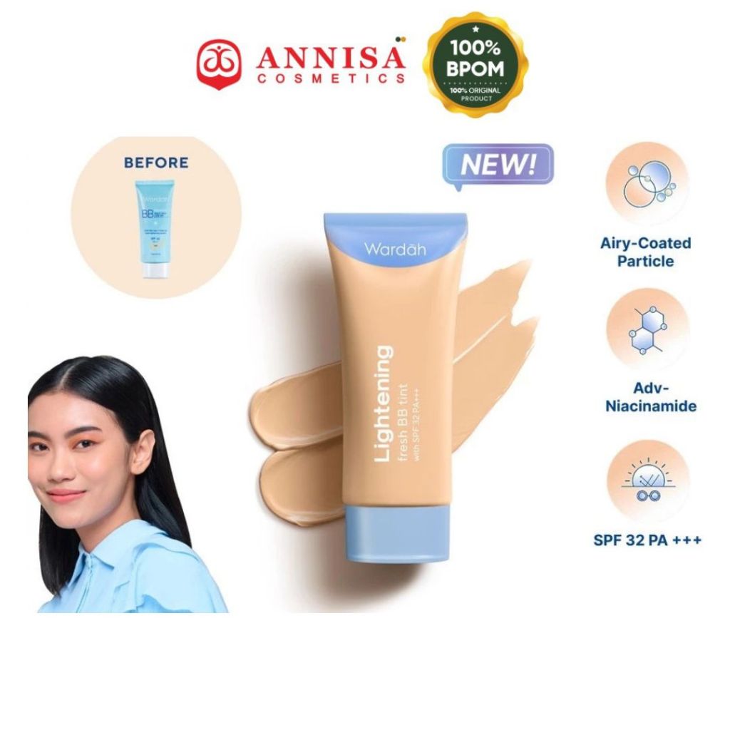 Wardah Lightening BB Cream Wardah Lightening Fresh BB Tint