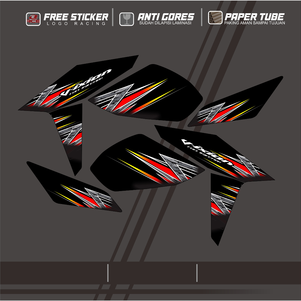 STIKER YAMAHA VIXION NVA FULL VARAISI