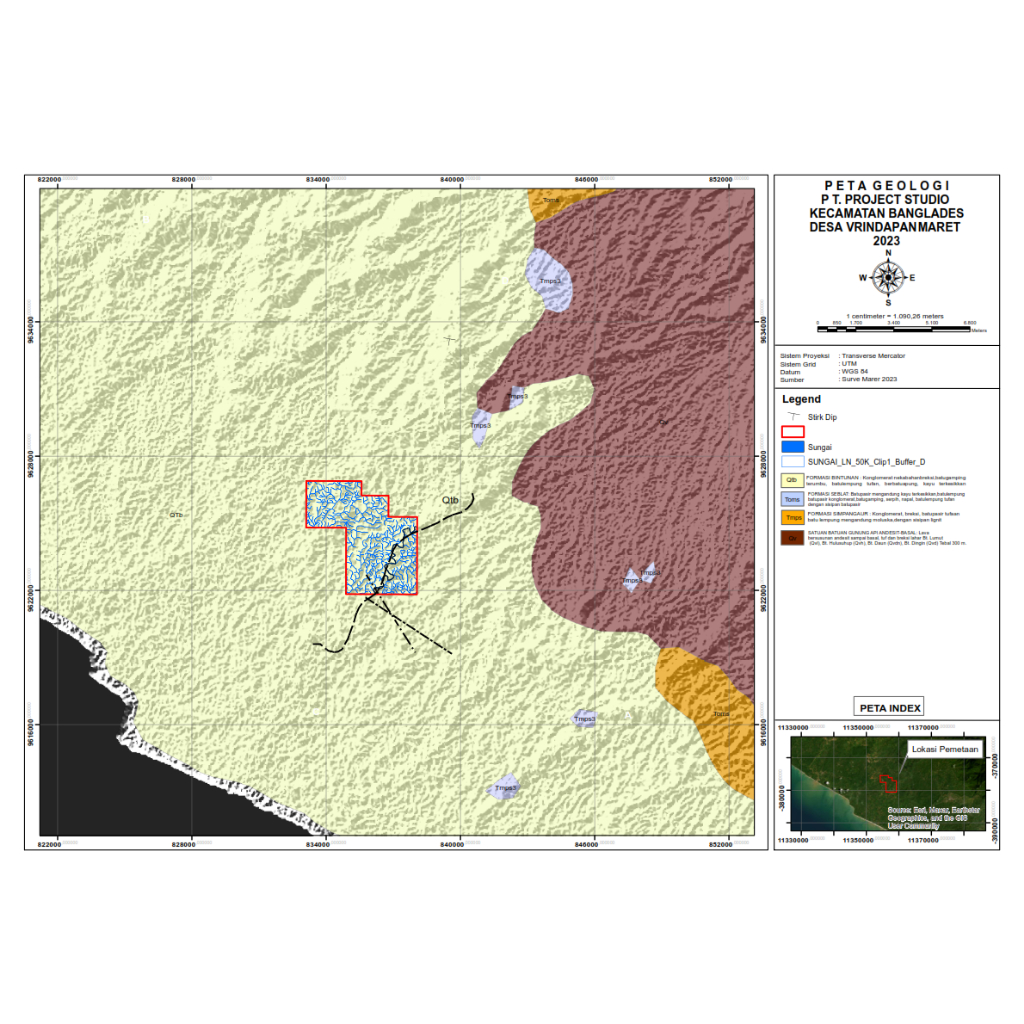 jasa pembuatan peta geologi regional