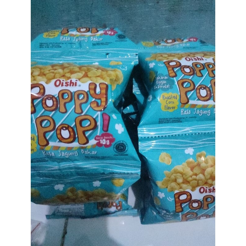 

POPPY POP SNACK ENAK KEKINIAN RAJA JAGUNG BAKAR 1 RENCENG