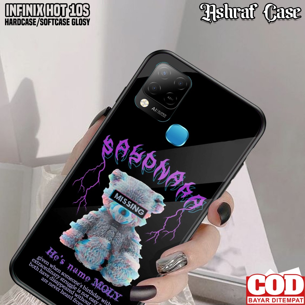 Case Hp Infinix Hot 10S - Casing Infinix Hot 10S ( BNKA ) Silikon Hp Infinix Hot 10S - Kesing Hp Inf